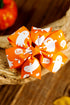 Whimsical Patterned Terylene Fabric Bow Hair Clip