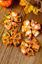 Whimsical Patterned Terylene Fabric Bow Hair Clip