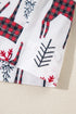 White Christmas Deer Printed Shirt and Shorts Lounge Set
