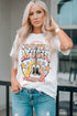 White Country Music Nashville Graphic Tee