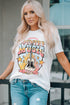 White Country Music Nashville Graphic Tee