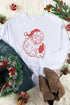 White Father Christmas Embroidered Sweatshirt