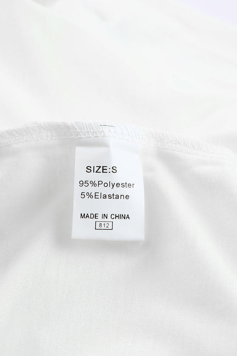 White Fresh Pumpkins Leopard Truck Graphic Tee