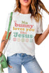 White No Bunny Loves You Like Jesus Easter Day T-Shirt