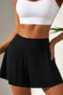 Wide Band High Rise Loose Fit Active Shorts
