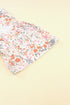 Wide Ruffle Sleeve Floral Print Relaxed Woven Blouse