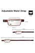 Wide Strap Patched Faux Leather Camera Crossbody Bag