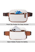 Wide Strap Patched Faux Leather Camera Crossbody Bag