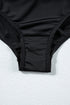 Wide Waistband Smooth Stretch Mini Swim Skirt