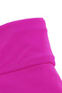 Wide Waistband Smooth Stretch Mini Swim Skirt