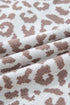 Wild Animal Pattern Button Front Knit Cardigan
