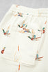 Wild Duck Mallard Print Drawstring Stretch Denim Shorts