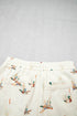 Wild Duck Mallard Print Drawstring Stretch Denim Shorts