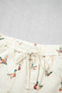 Wild Duck Mallard Print Drawstring Stretch Denim Shorts