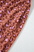 Wild Print Short Sleeve Button Down Wide Leg Pajama Set