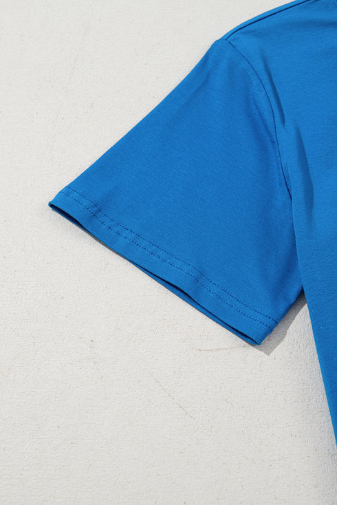 Wildflower Boot Sketch Cotton Stretch Tee