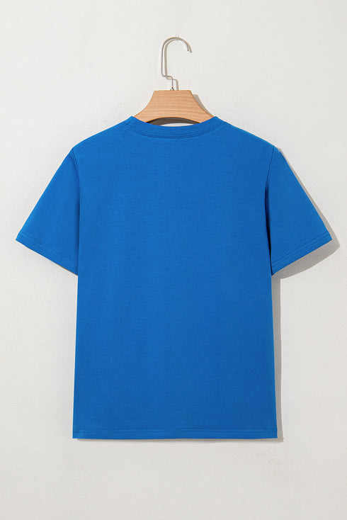 Wildflower Boot Sketch Cotton Stretch Tee