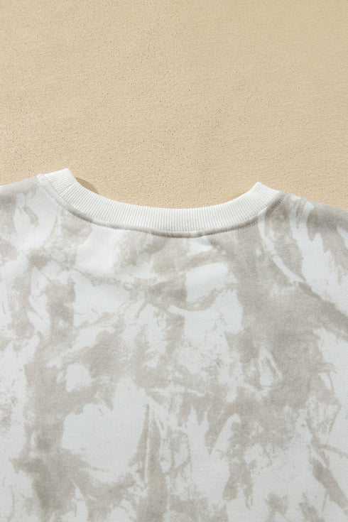 Woodland Camouflage Long Sleeve Top And Short Set