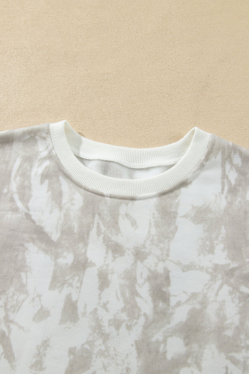 Woodland Camouflage Long Sleeve Top And Short Set