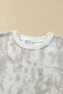 Woodland Camouflage Long Sleeve Top And Short Set