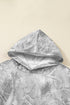 Woodland Camouflage Print Comfy Pullover Hoodie