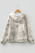 Woodland Camouflage Print Comfy Pullover Hoodie