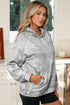 Woodland Camouflage Print Comfy Pullover Hoodie