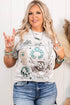 Yee Haw Western Fashion Graphic Print Tee