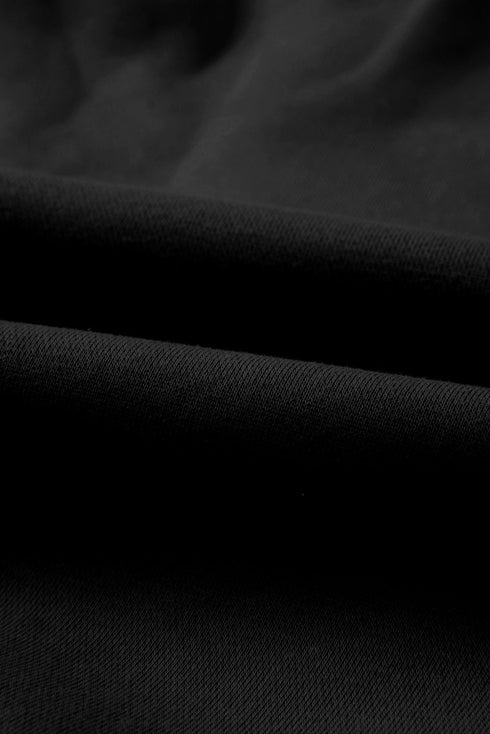 Zip Front Drop Shoulder Track Jacket Drawstring Jogger Pants Activewear Set