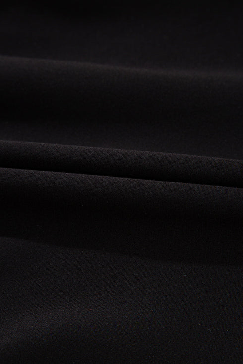 Zip Front Short Sleeve Colorblock Romper with Contrast Collar