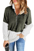 Zip Neck Oversize Fluffy Fleece Pullover