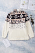 Zip Neck Oversize Fluffy Fleece Pullover