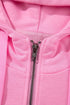 Zip Up One Piece Long Sleeve Hoodie