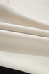 Zipped Stand Collar Detailed Trim T Shirt Short Set