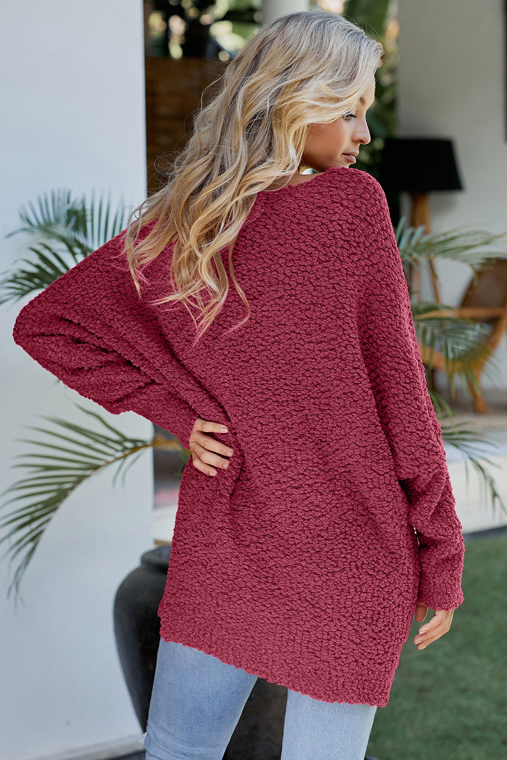 Popcorn hotsell tunic sweater