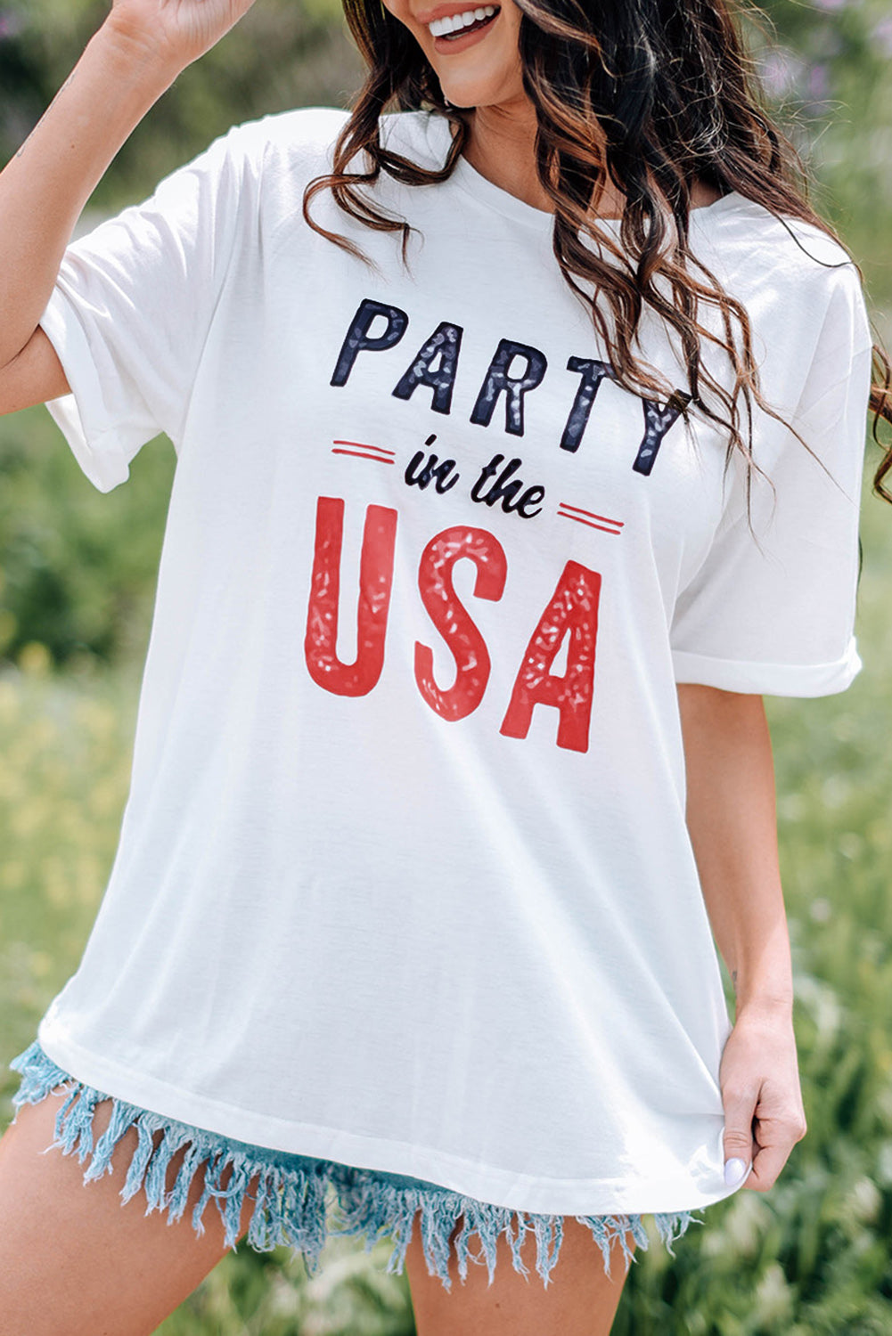 PARTY IN THE USA GRAPHIC TEE